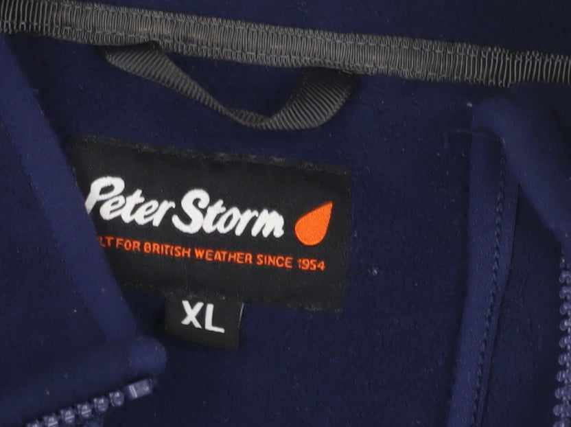 Mens UK Size XL Peter Storm Blue Basic Jacket