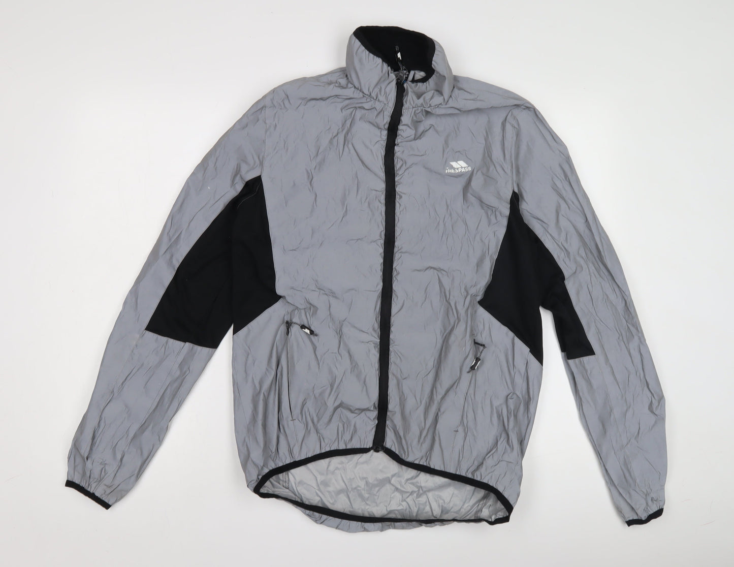 Mens UK Size S Trespass Grey Basic Jacket