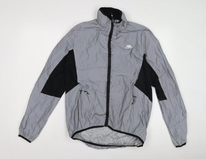 Mens UK Size S Trespass Grey Basic Jacket