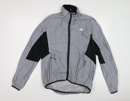 Mens UK Size S Trespass Grey Basic Jacket