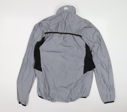Mens UK Size S Trespass Grey Basic Jacket