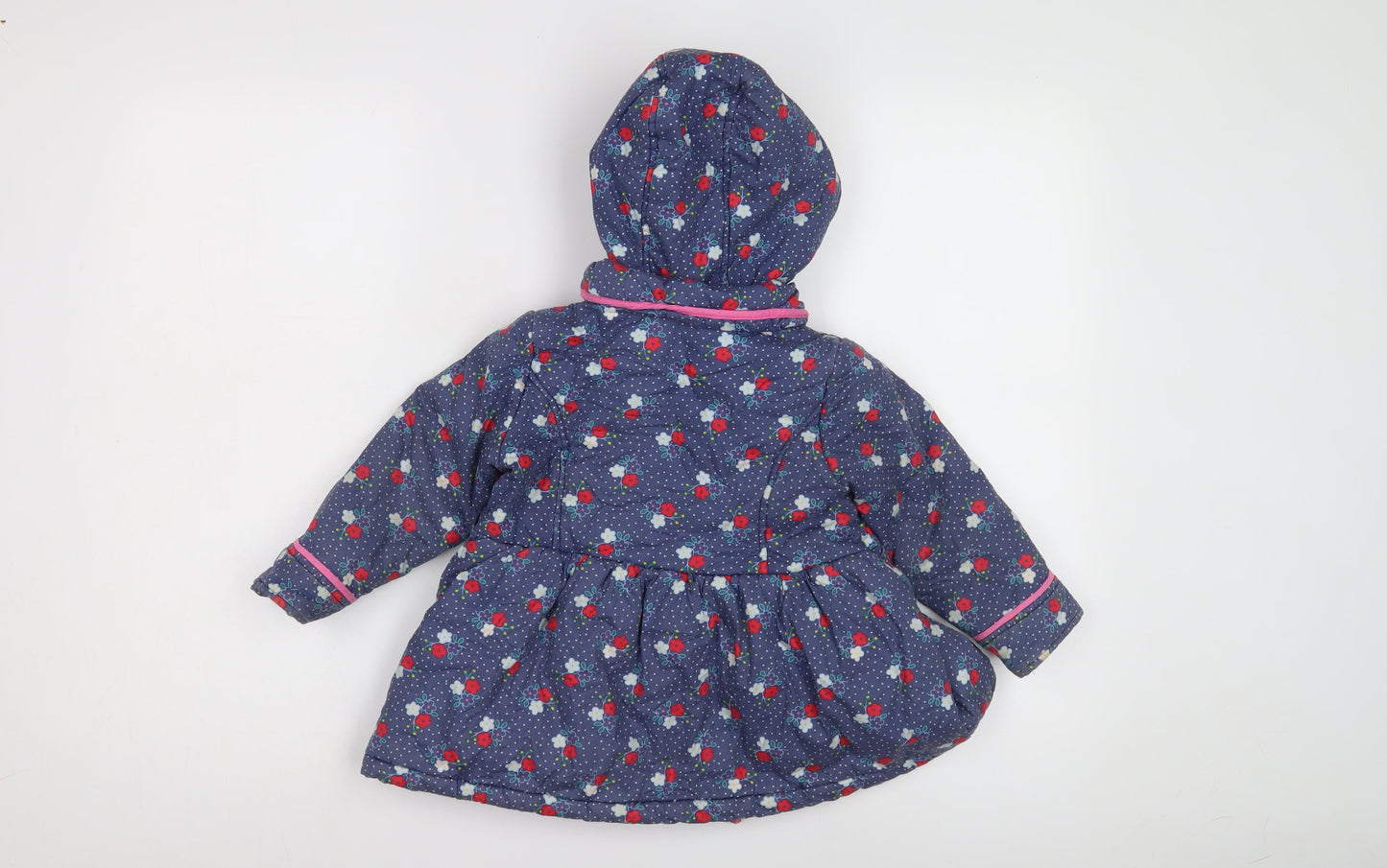 Mini Club Girls Floral Puffer Jacket Multicoloured 2-3 Yrs