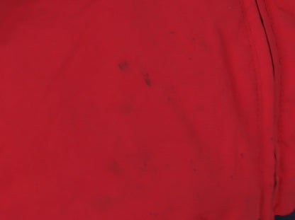 Marks and Spencer Boys Red Track Jacket 13-14Y Hooded Full Zip