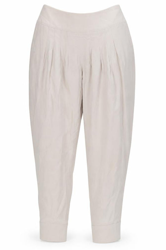 Womens UK Size S Reiss Relaxed Fit Casual Beige Trousers