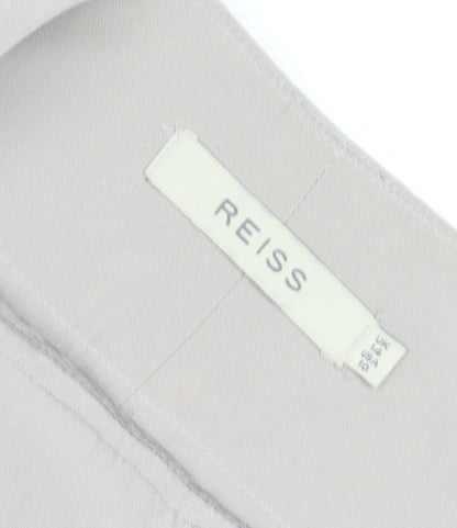 Womens UK Size S Reiss Relaxed Fit Casual Beige Trousers