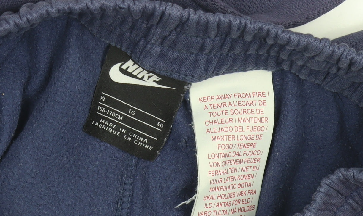 Nike Boys Blue Jogger Trousers XL Running Casual