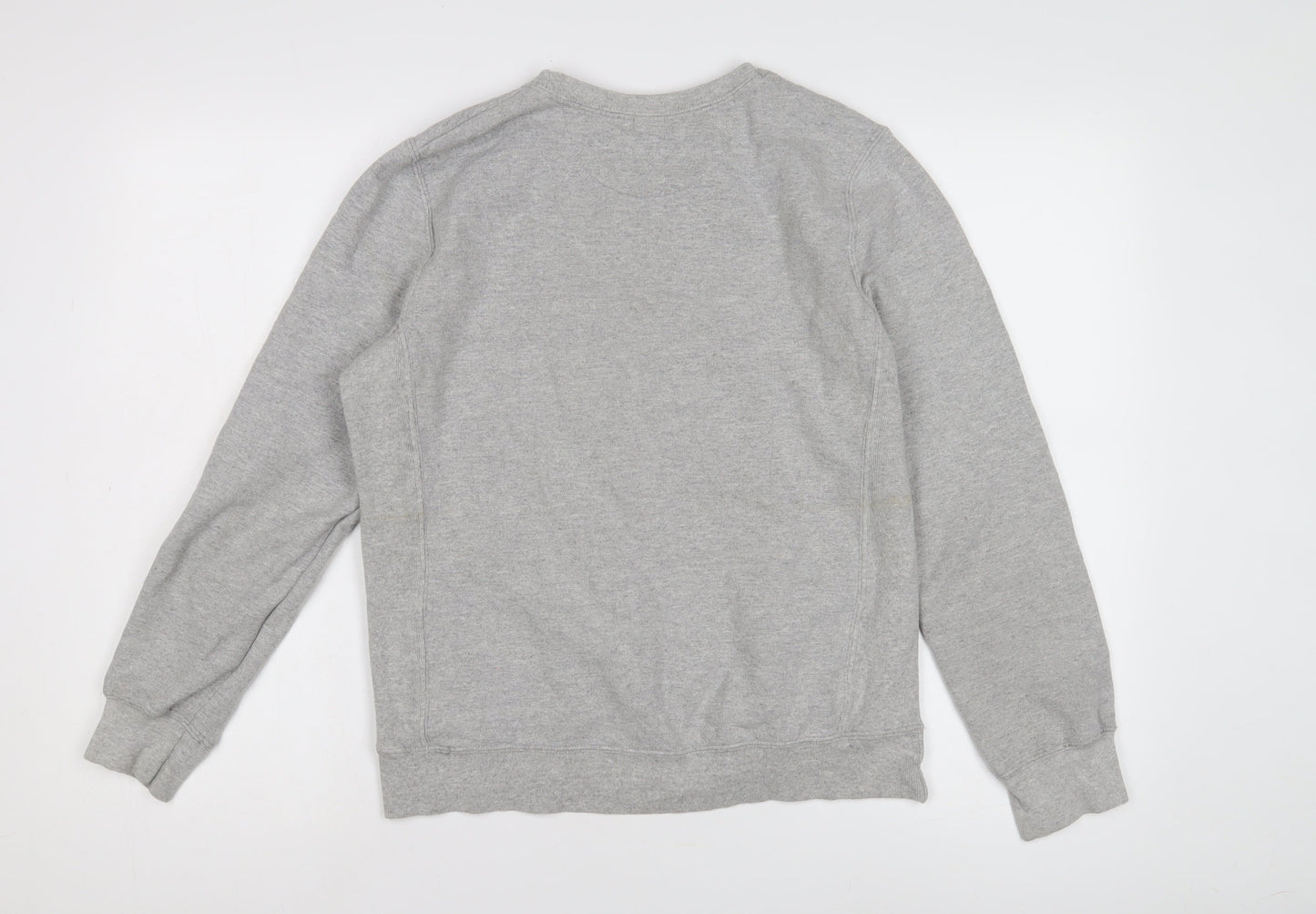 Champion Grey Unisex Sweatshirt M Eco-Friendly Logo