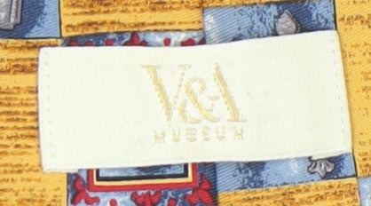 Marks and Spencer Multicoloured Silk Tie, Men's Vintage V&A Collection
