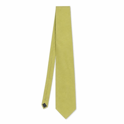 Donatello Men's Gold Silk Tie - Italian Elegance