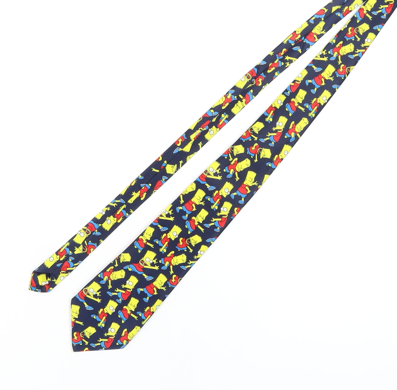 Picasso Men's Multicolour Simpsons Silk Slim Tie