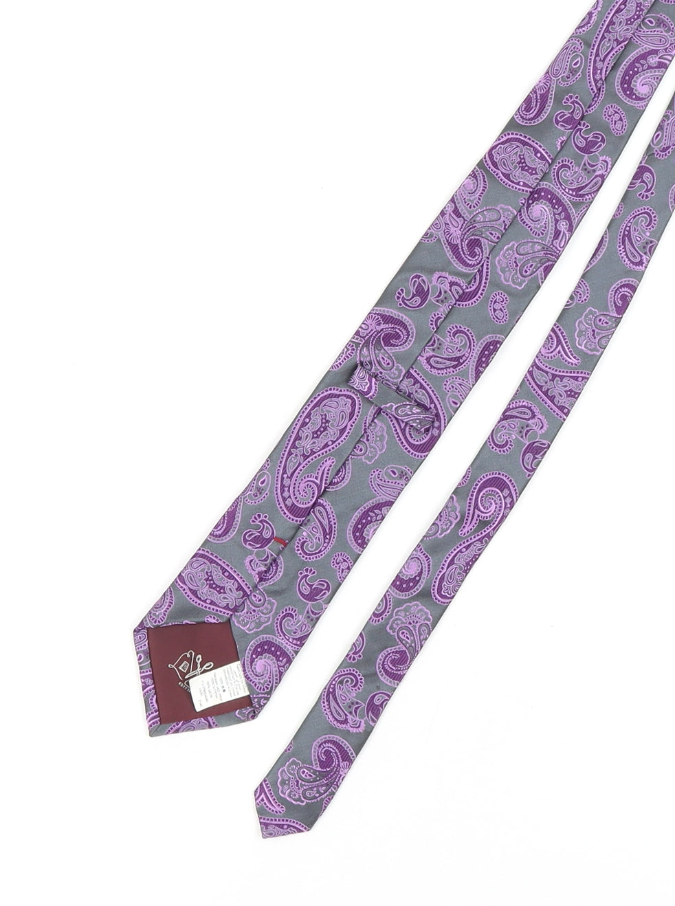 Marks and Spencer Men's Purple Paisley Silk Tie