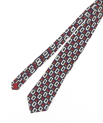 Valentino Men's Multicoloured Geometric Silk Cravat