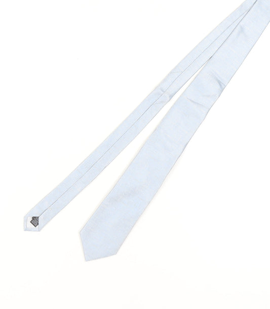 Marks and Spencer Blue Silk Men's Tie, One Size