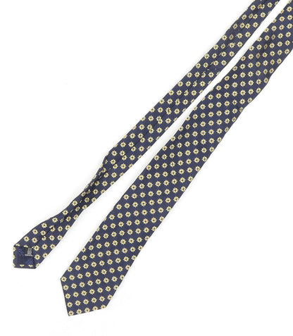 Boggi Milano Men's Blue Floral Silk Tie One Size