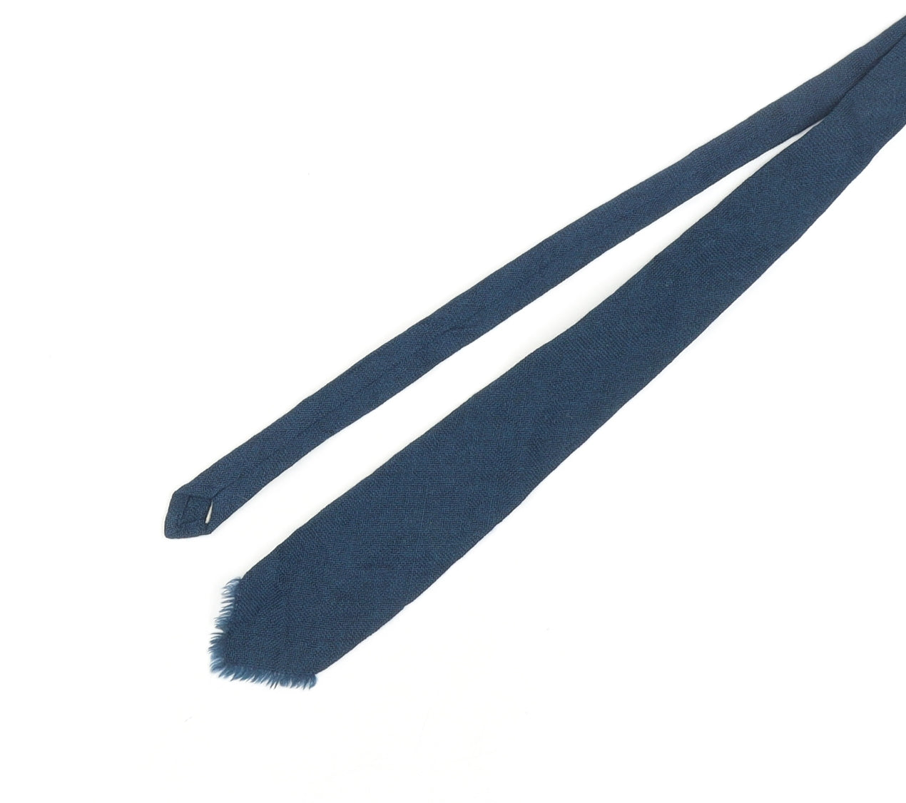 Jaeger Men's Blue Wool Slim Tie