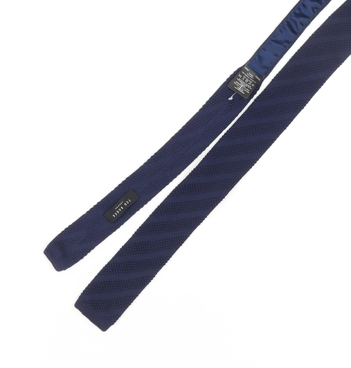 Ted Baker Men’s Blue Knit Designer Tie