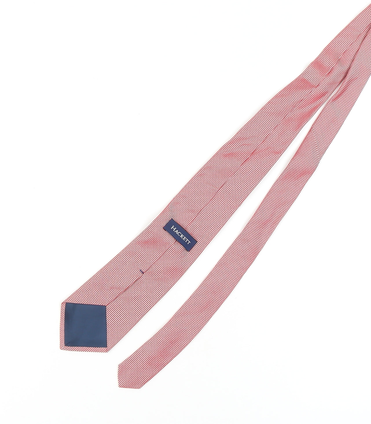 Hackett Men's Red Silk Geometric Tie