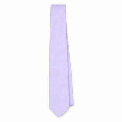 Mens Michelsons Purple Textured 100% Polyester Slim Tie