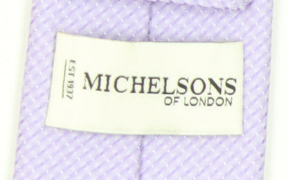 Michelsons Men's Purple Slim Tie