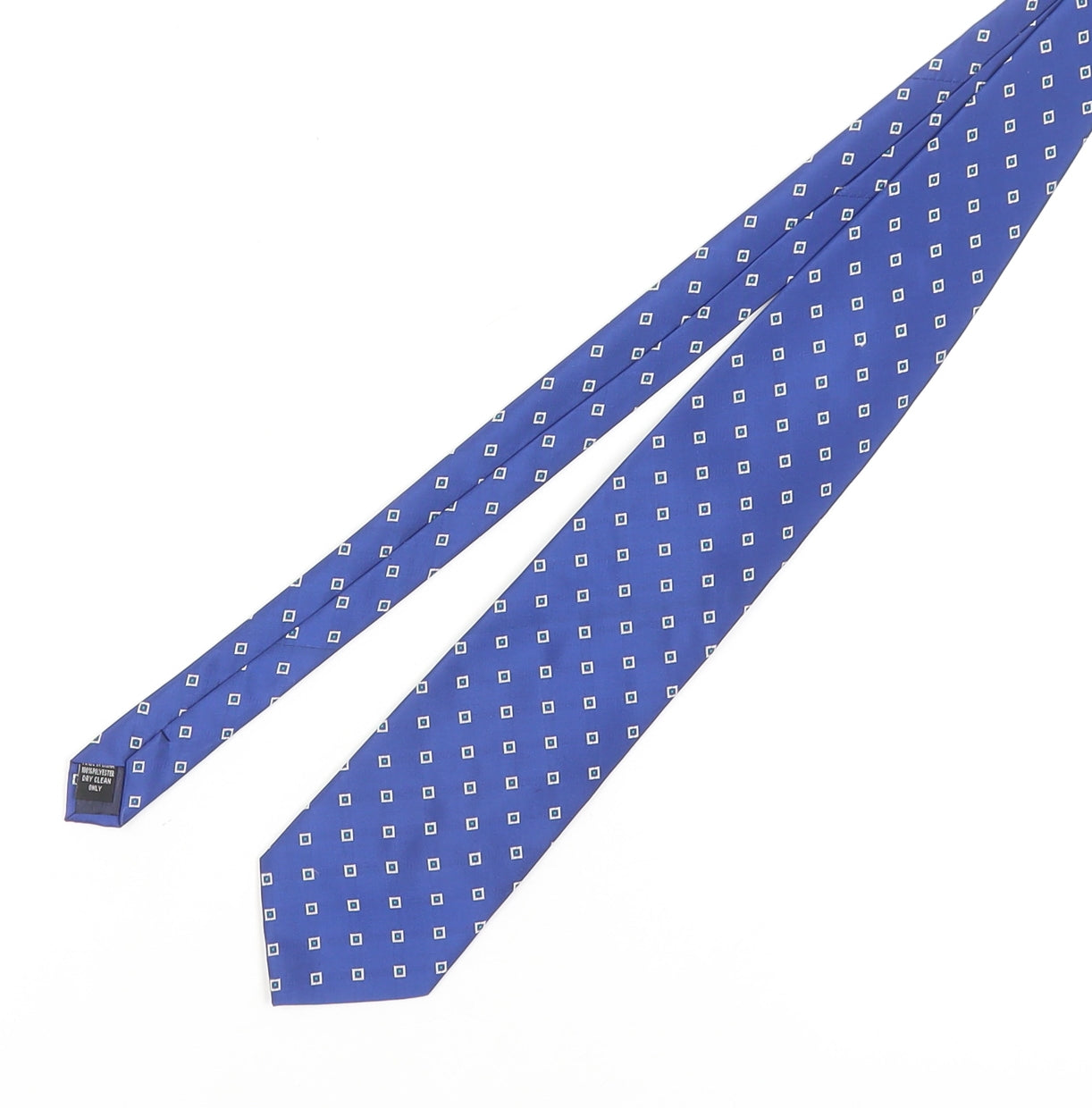 Venetto Collection Men's Blue Geometric Tie