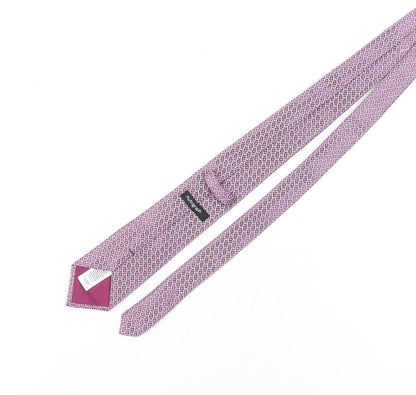 Marks and Spencer Men's Purple Silk Slim Tie