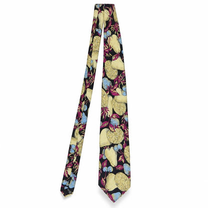 Enrico Rossini Silk Men's Multicoloured Floral Tie