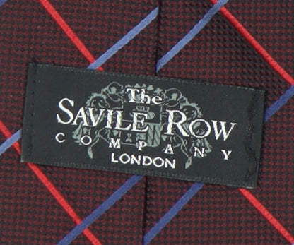 Mens The Savile Row Company Multicoloured Plaids & Checks 100% Silk  Tie