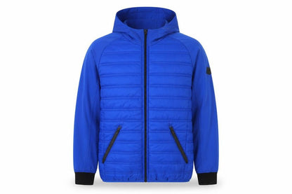 Mens UK Size M Threadbare Blue Puffer Jacket