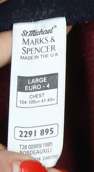 Mens UK Size L Marks and Spencer Multicoloured Basic Jacket