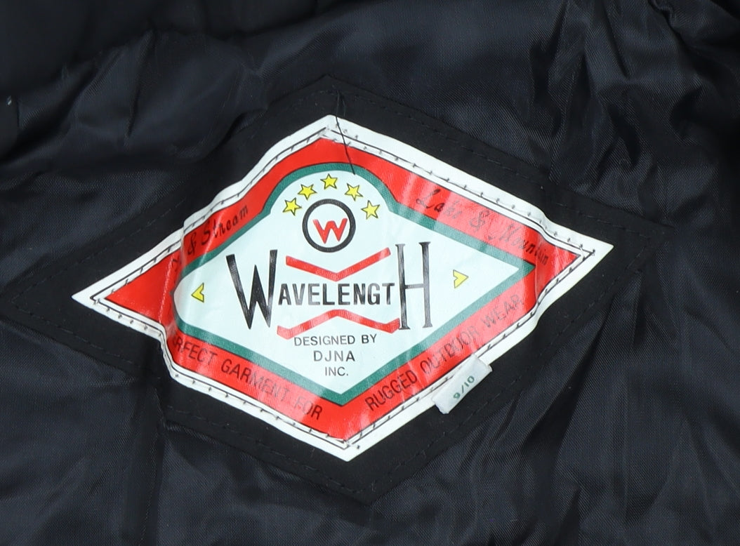 Wavelength Boys Black Colourblock Jacket 9-10 Years
