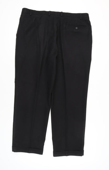 Marks and Spencer Men's Black Dress Pants 40/29