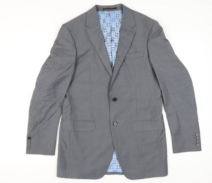 Mens UK Size 38 Marks and Spencer Regular Grey Suit Jacket
