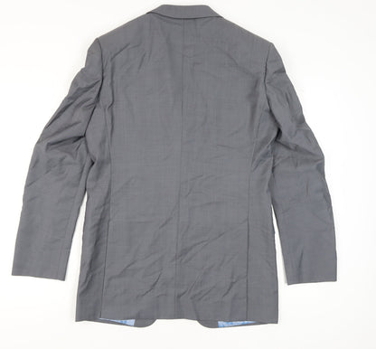 Mens UK Size 38 Marks and Spencer Regular Grey Suit Jacket