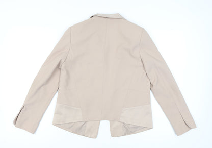 Marks and Spencer Women's Beige Suit Jacket Size 10