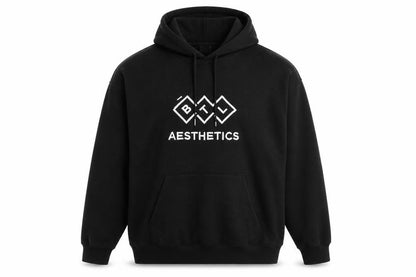 Mens UK Size 2XL H&M Black Pullover Hoodie