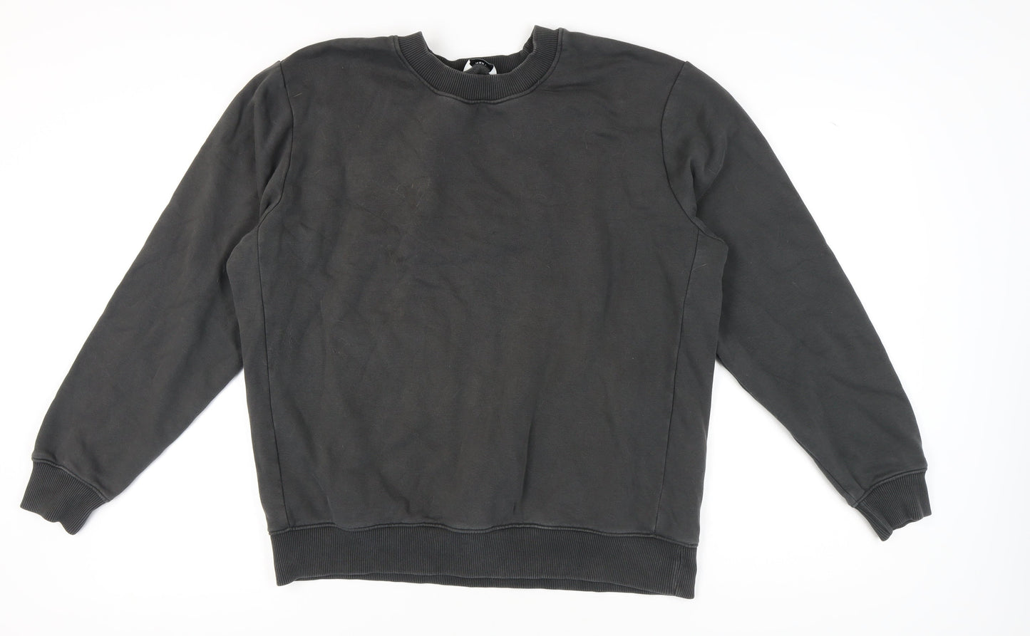 Mens UK Size L NEXT Black Pullover Sweatshirt