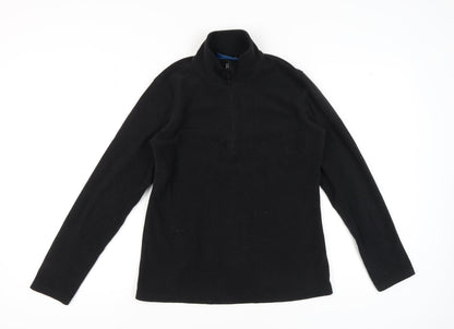 Mens UK Size M Mountain Warehouse Black Pullover Sweatshirt