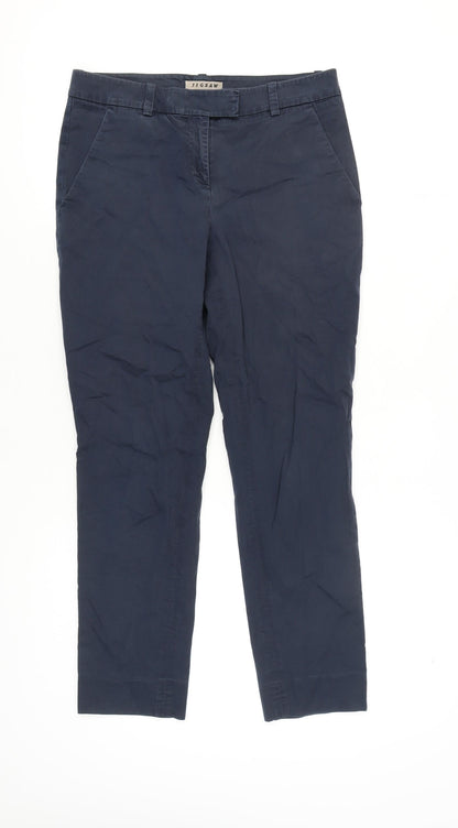 Womens UK Size 10 Jigsaw  Chino Blue Trousers