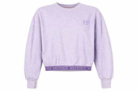 Holyfield Girls Purple Sweatshirt M 12-13 Years Pullover