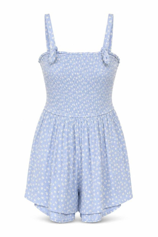 Womens UK Size XS Hollister  Blue Playsuit