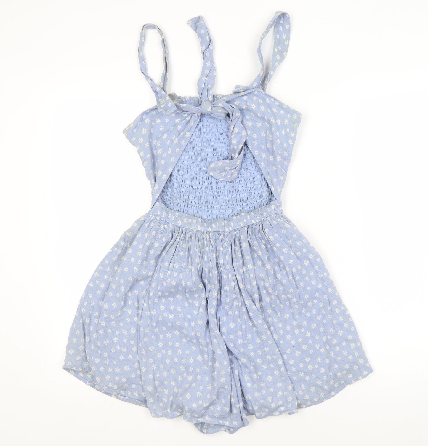 Hollister Women's Blue XS Floral Playsuit