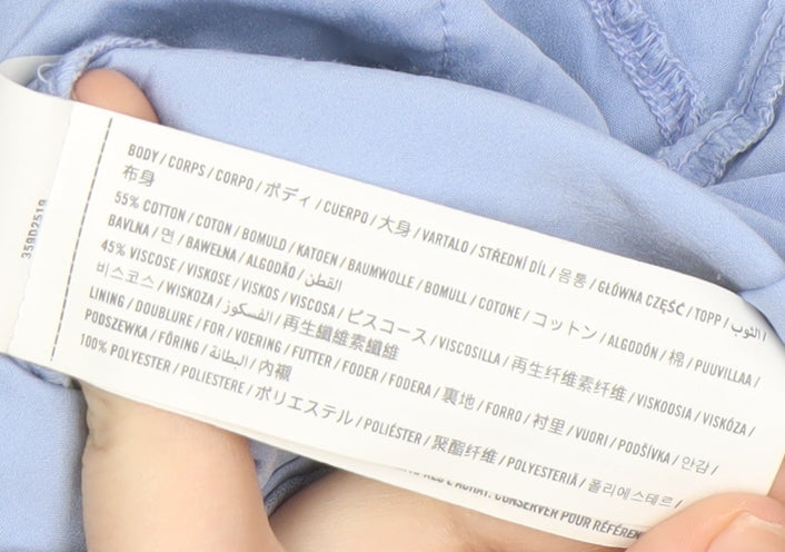 Hollister Women's Blue XS Floral Playsuit