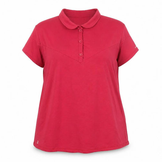Womens UK Size XL DECATHLON Red  Polo