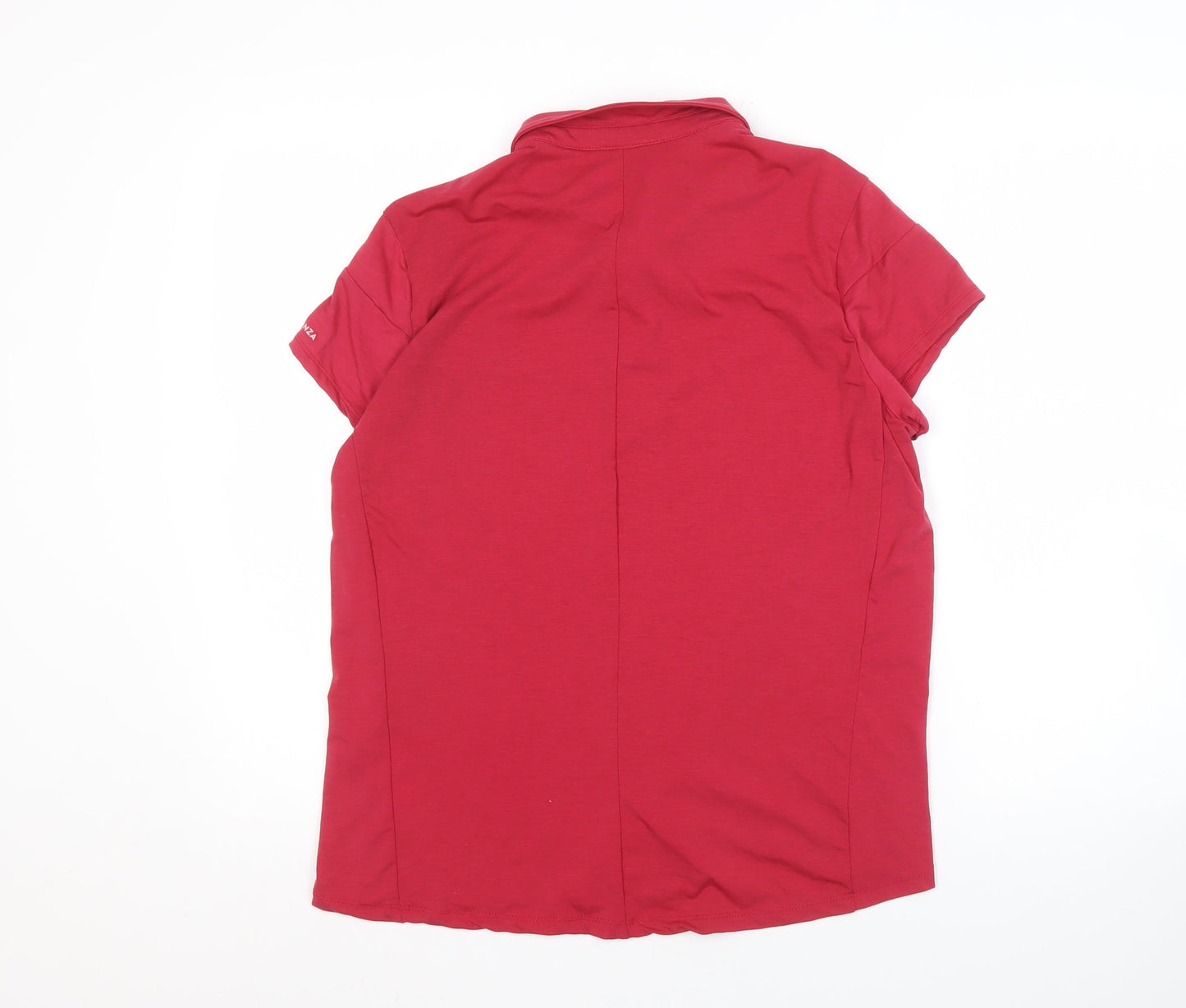 Decathlon Women's Red XL Polo Activewear Top