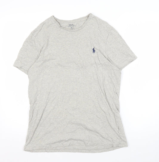 Polo Ralph Lauren Men’s Grey Cotton T-Shirt M