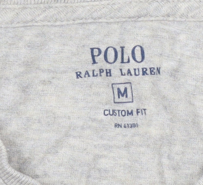 Polo Ralph Lauren Men’s Grey Cotton T-Shirt M