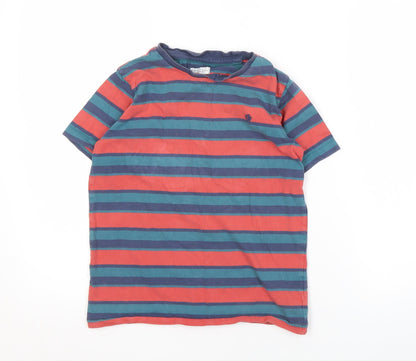 FatFace Boys Multicoloured Striped T-Shirt 9-10 Years