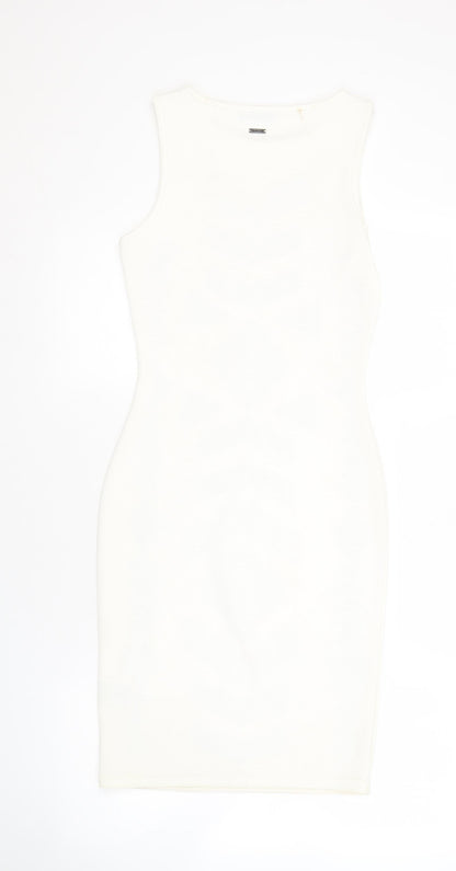 Guess Women’s Ivory Bodycon Dress XS - Aztec Style