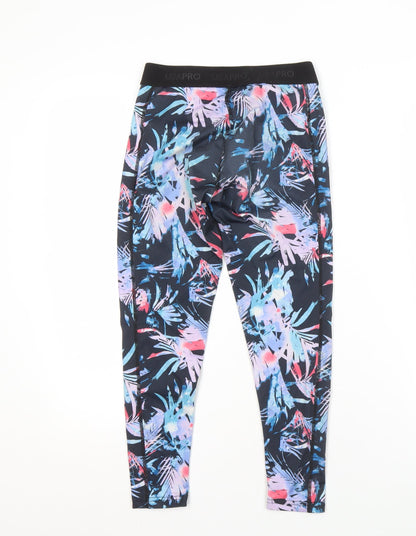 USA Pro Girls Multicoloured Tropical Leggings 11-12 Years