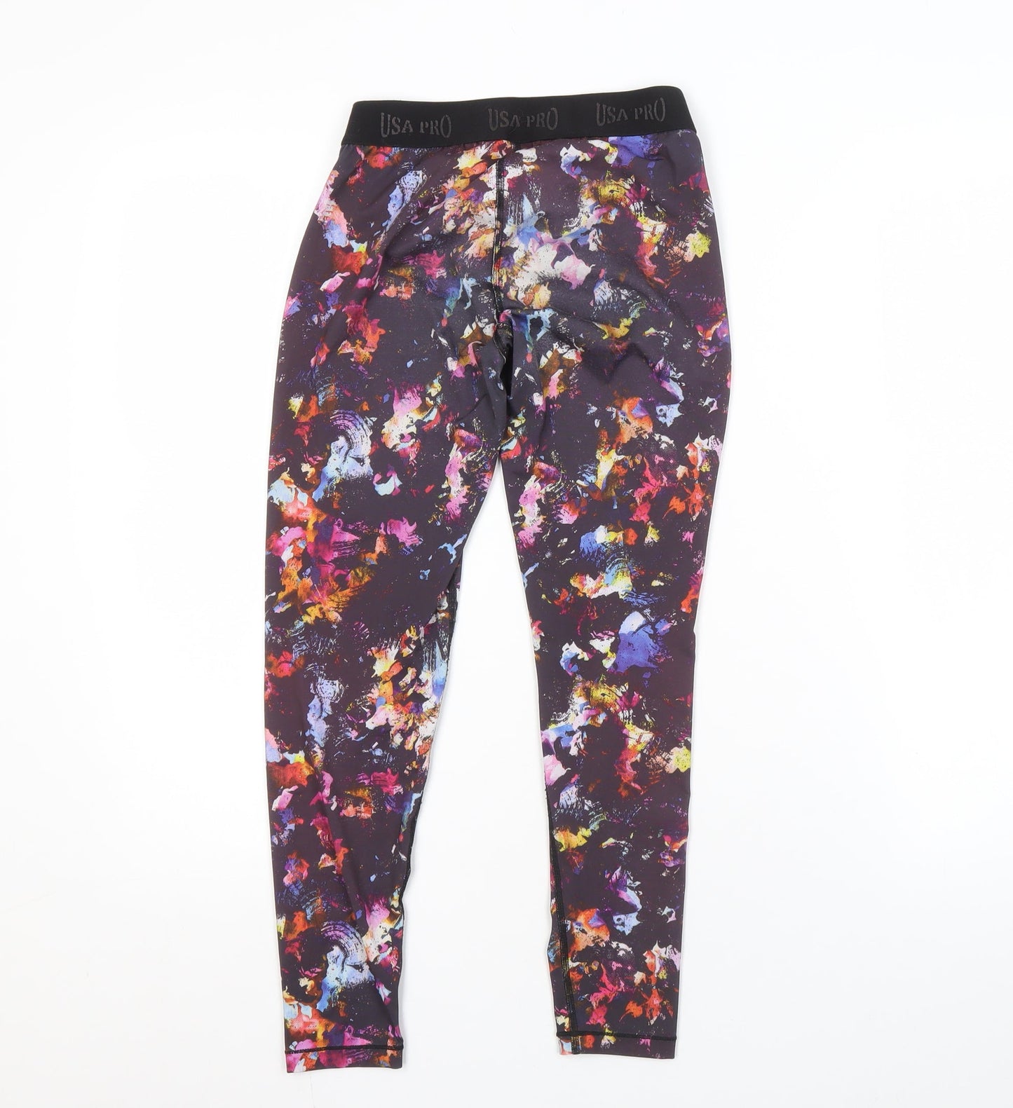 USA Pro Girls' Multicoloured Leggings 11-12 Years